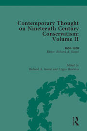Contemporary Thought on Nineteenth Century Conservatism: 1830-1850 book cover