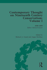 Contemporary Thought on Nineteenth Century Conservatism: 1830-1850 book cover
