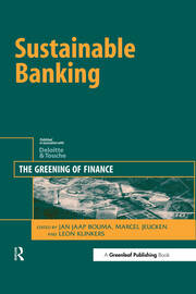 Sustainable Banking: The Greening of Finance book cover