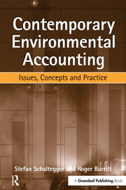 Contemporary Environmental Accounting: Issues, Concepts and Practice book cover