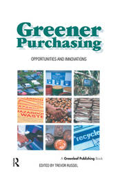 Greener Purchasing: Opportunities and Innovations book cover