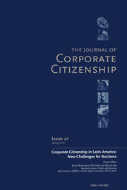 Corporate Citizenship in Latin America: New Challenges for Business: A special theme issue of The Journal of Corporate Citizenship (Issue 21) book cover