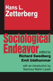 Sociological Endeavor book cover