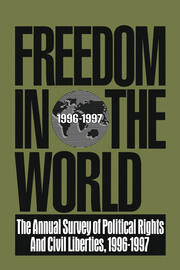 Freedom in the World: 1996-1997: The Annual Survey of Political Rights and Civil Liberties book cover