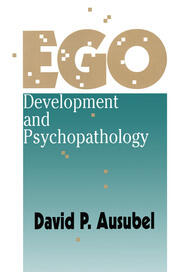 Ego Development and Psychopathology book cover