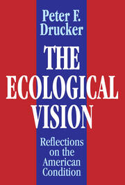 The Ecological Vision: Reflections on the American Condition book cover