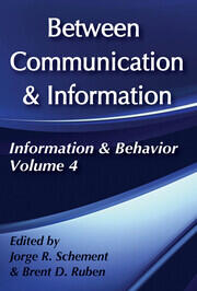 Between Communication and Information book cover