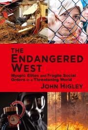 The Endangered West: Myopic Elites and Fragile Social Orders in a Threatening World book cover