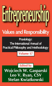 Entrepreneurship: Values and Responsibility book cover