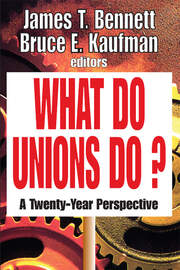 What Do Unions Do?: A Twenty-year Perspective book cover