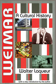 Weimar: A Cultural History book cover
