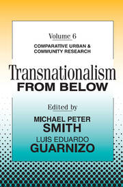 Transnationalism from Below: Comparative Urban and Community Research book cover