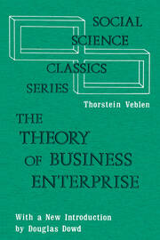 The Theory of Business Enterprise book cover