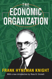 The Economic Organization book cover