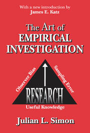 The Art of Empirical Investigation book cover