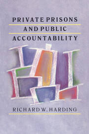 Private Prisons and Public Accountability book cover