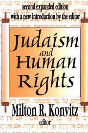 Judaism and Human Rights book cover