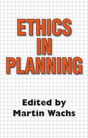 Ethics in Planning book cover