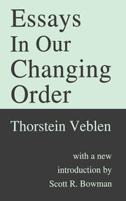 Essays in Our Changing Order book cover