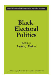 Black Electoral Politics: Participation, Performance, Promise book cover