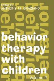 Behavior Therapy with Children: Volume 2 book cover