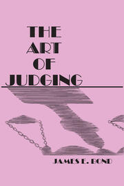 Art of Judging: Volume 8 book cover