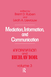 Mediation, Information, and Communication book cover