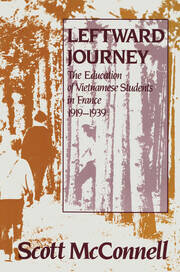 Leftward Journey: Education of Vietnamese Students in France book cover