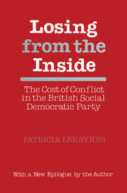 Losing from the Inside: Cost of Conflict in the British Social Democratic Party book cover
