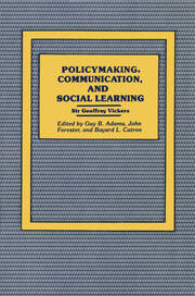 Policymaking, Communication, and Social Learning book cover