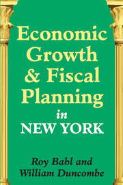 Economic Growth and Fiscal Planning in New York book cover
