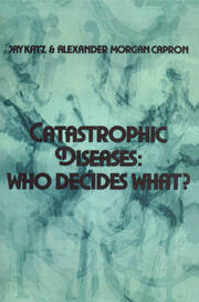 Catastrophic Diseases: Who Decides What? book cover