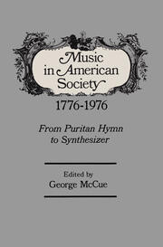 Music in American Society book cover