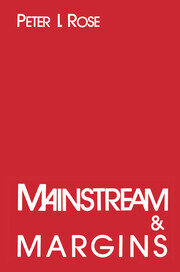 Mainstream and Margins: Jews, Blacks and Other Americans book cover