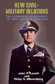 New Civil-Military Relations: The Agonies of Adjustment to Post-Vietnam Realities book cover