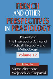 French and Other Perspectives in Praxiology book cover