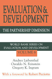 Evaluation and Development: The Partnership Dimension World Bank Series on Evaluation and Development book cover