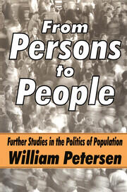 From Persons to People: A Second Primer in Demography book cover