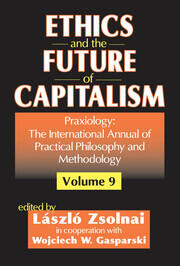 Ethics and the Future of Capitalism book cover