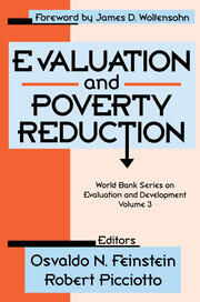 Evaluation and Poverty Reduction book cover