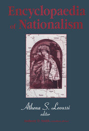 Encyclopaedia of Nationalism book cover