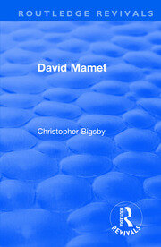 Routledge Revivals: David Mamet (1985) book cover