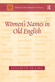 Women's Names in Old English book cover