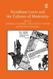 Wyndham Lewis and the Cultures of Modernity book cover