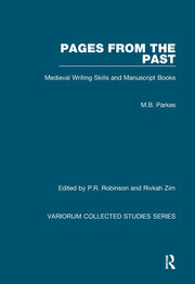 Pages from the Past: Medieval Writing Skills and Manuscript Books book cover
