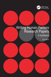 Writing Human Factors Research Papers: A Guidebook book cover