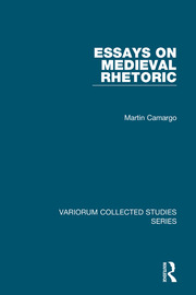 Essays on Medieval Rhetoric book cover