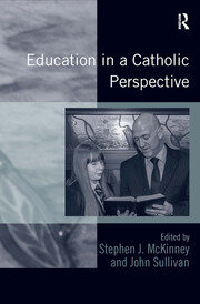 Education in a Catholic Perspective book cover