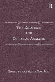 The Emotions and Cultural Analysis book cover