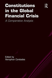 Constitutions in the Global Financial Crisis: A Comparative Analysis book cover
